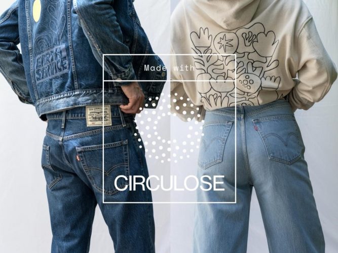 Levi's® brand launched its most sustainable jean ever, a garment made with  organic cotton and Circulose®