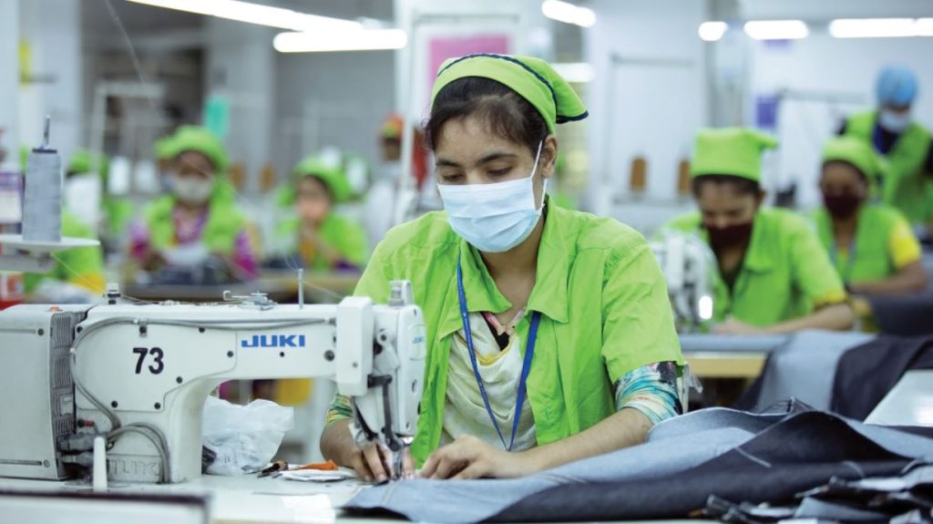 apparel industry worker in Bangladesh